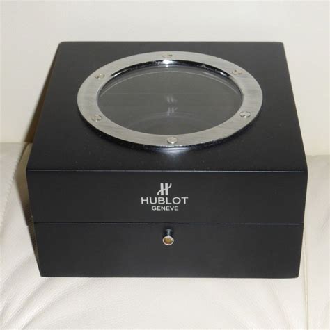 hublot box sitting on brown desk|Hublot Watch Boxes & Cases for sale .